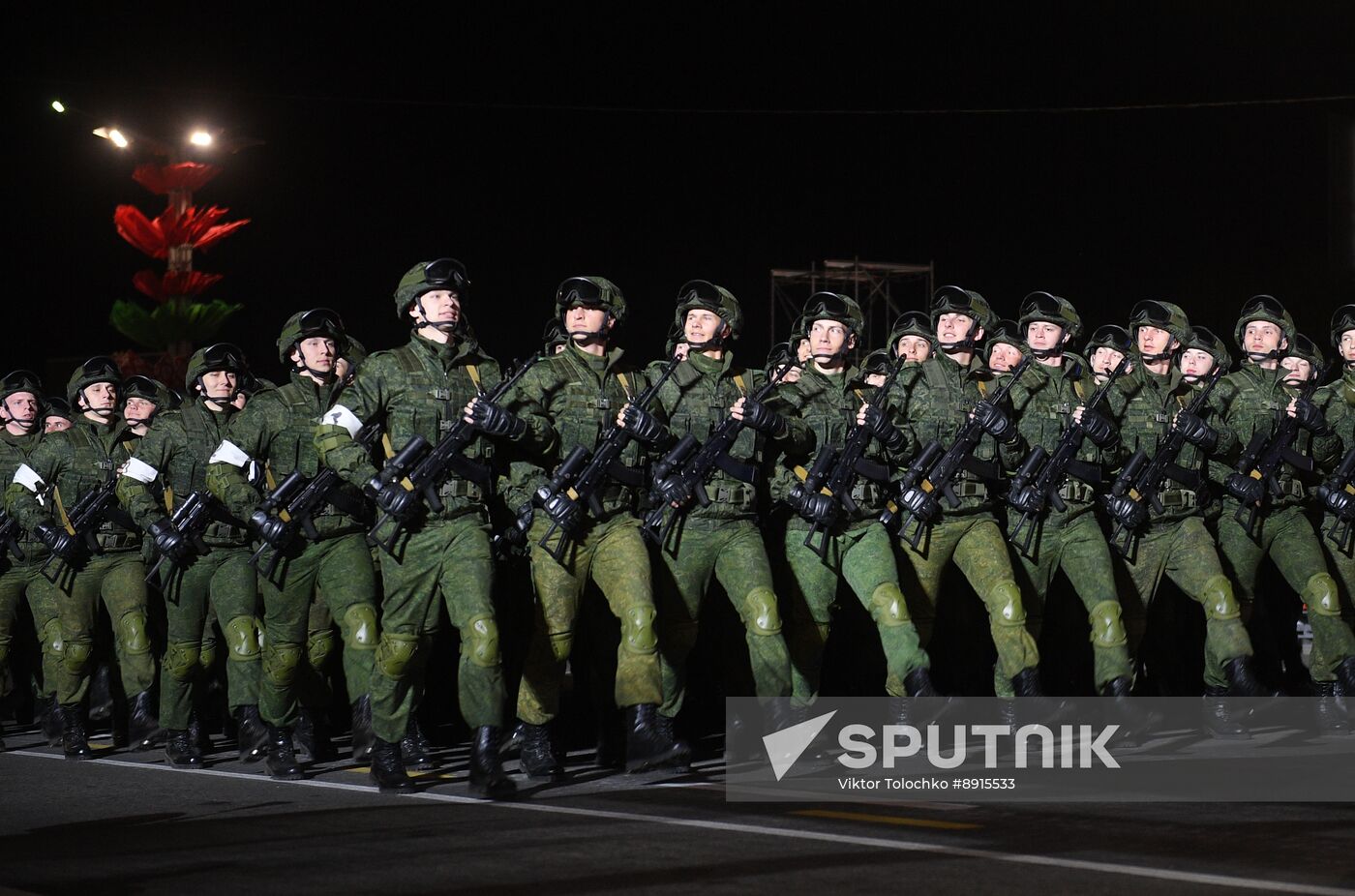 Belarus WWII Victory Day Parade Rehearsal
