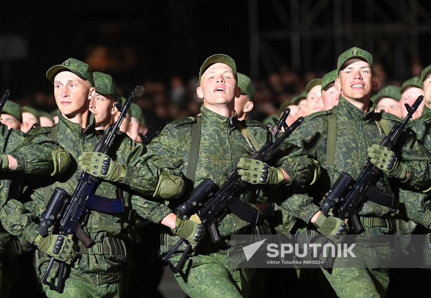 Belarus WWII Victory Day Parade Rehearsal