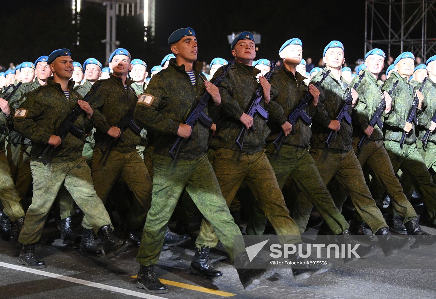 Belarus WWII Victory Day Parade Rehearsal