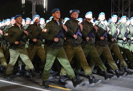 Belarus WWII Victory Day Parade Rehearsal