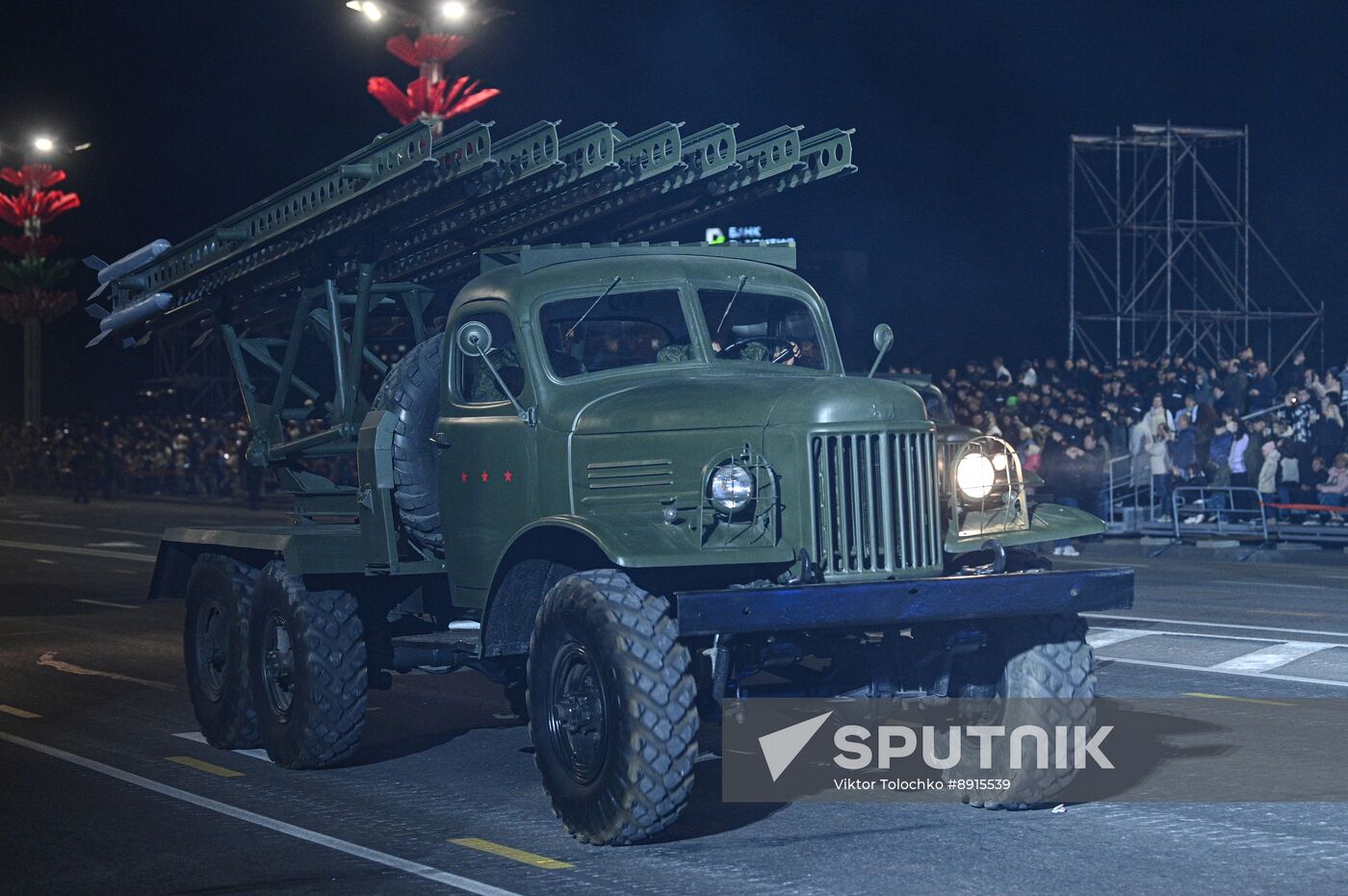 Belarus WWII Victory Day Parade Rehearsal