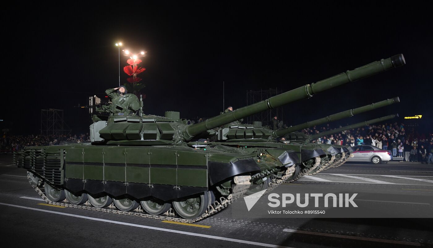 Belarus WWII Victory Day Parade Rehearsal