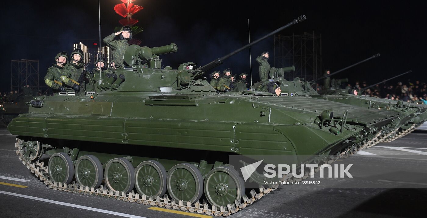 Belarus WWII Victory Day Parade Rehearsal
