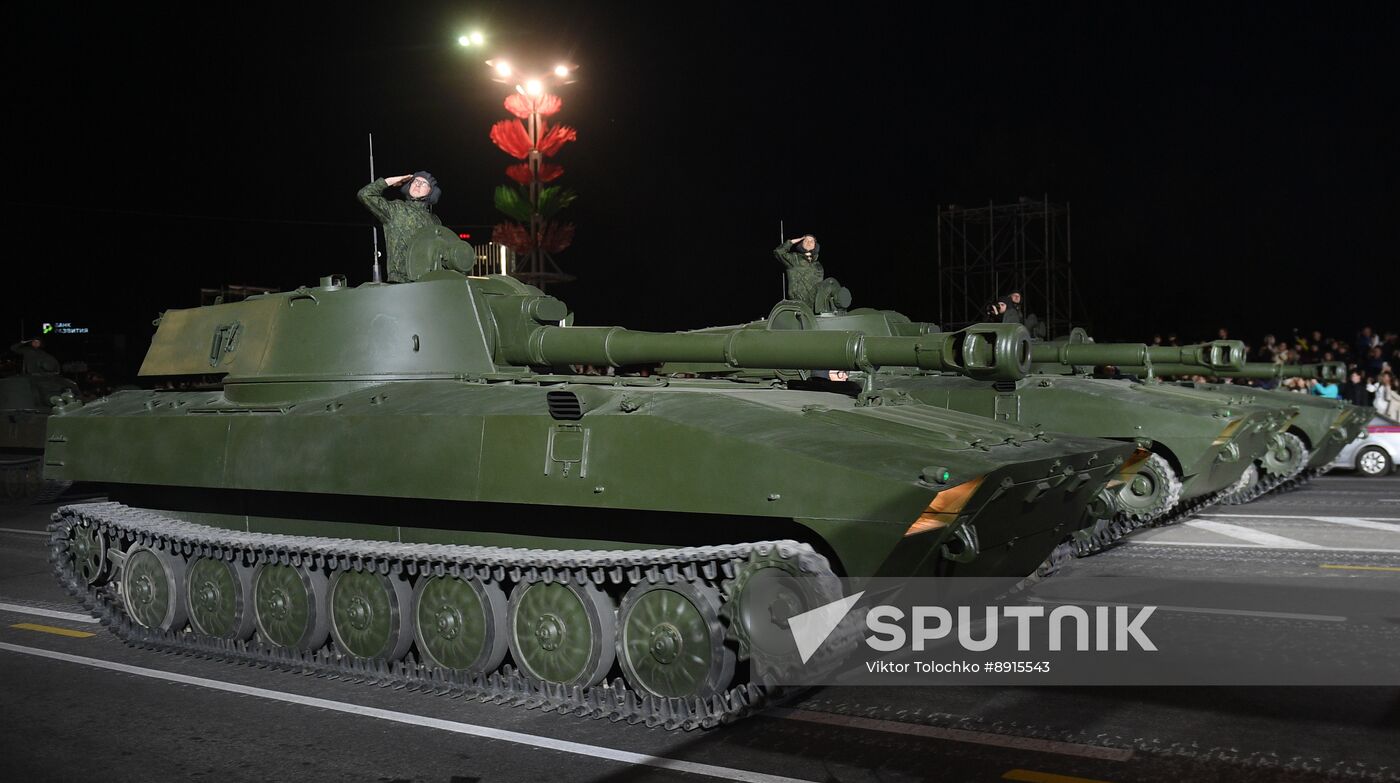 Belarus WWII Victory Day Parade Rehearsal