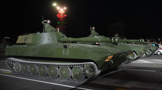 Belarus WWII Victory Day Parade Rehearsal