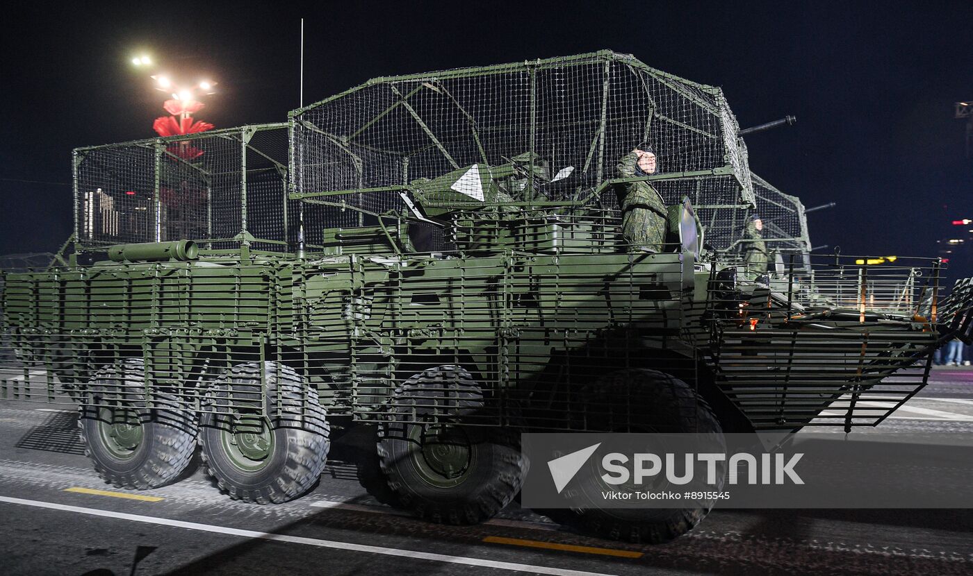 Belarus WWII Victory Day Parade Rehearsal