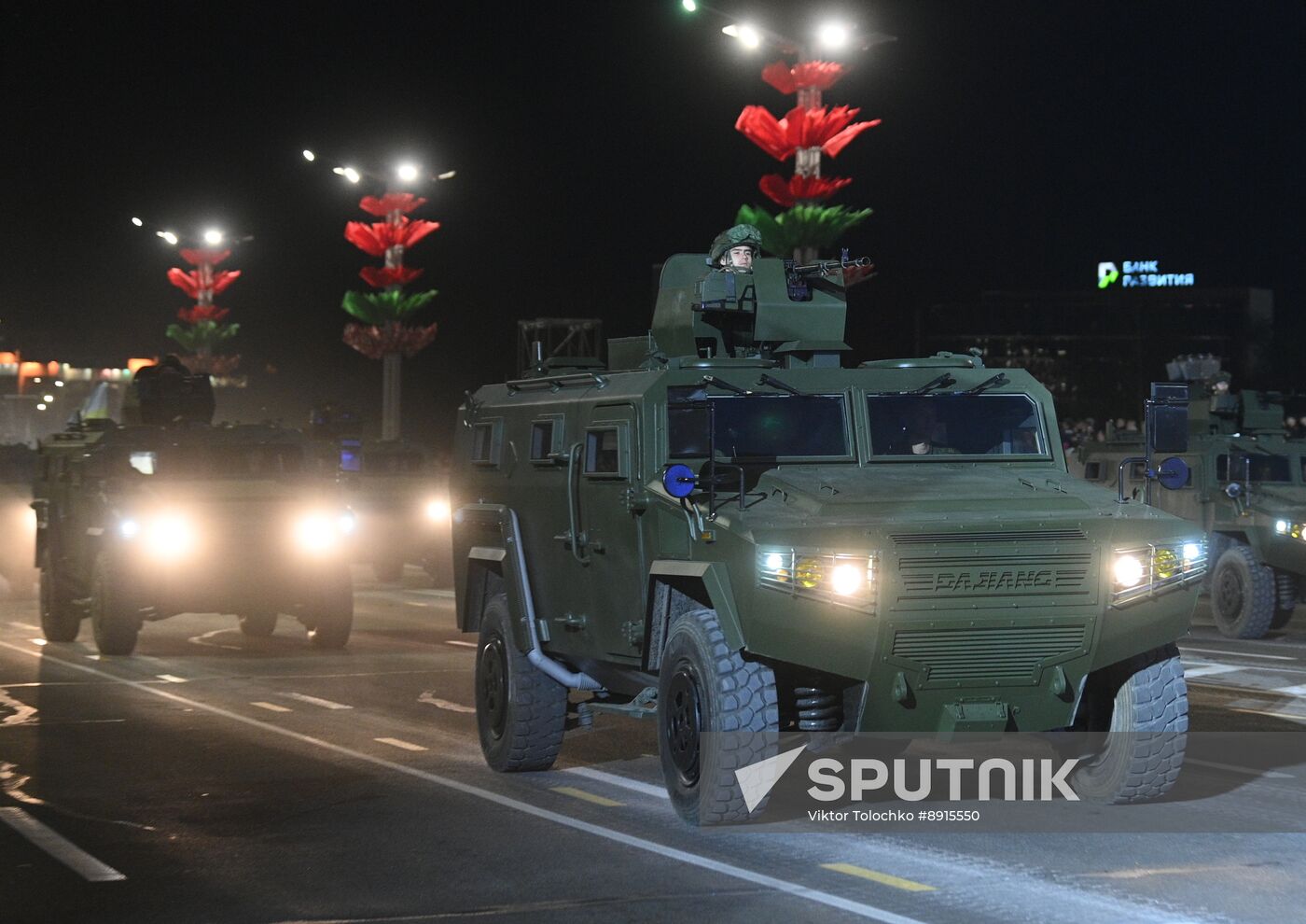 Belarus WWII Victory Day Parade Rehearsal