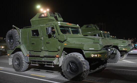 Belarus WWII Victory Day Parade Rehearsal
