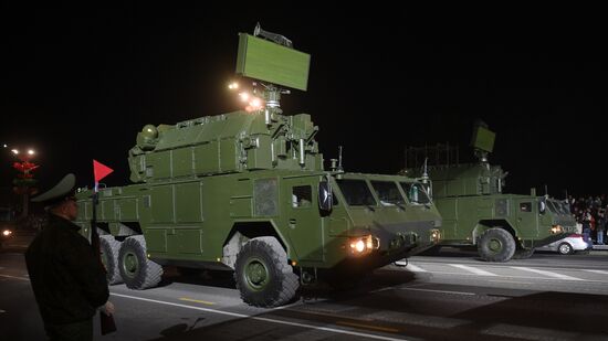 Belarus WWII Victory Day Parade Rehearsal