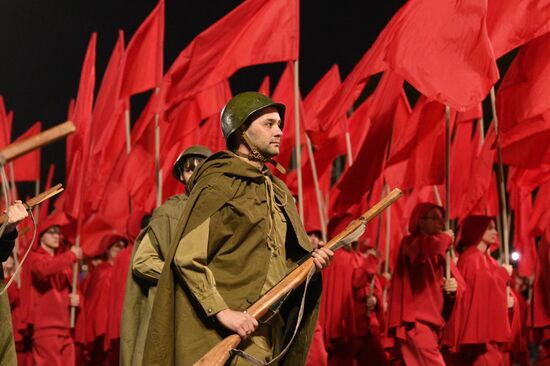 Belarus WWII Victory Day Parade Rehearsal