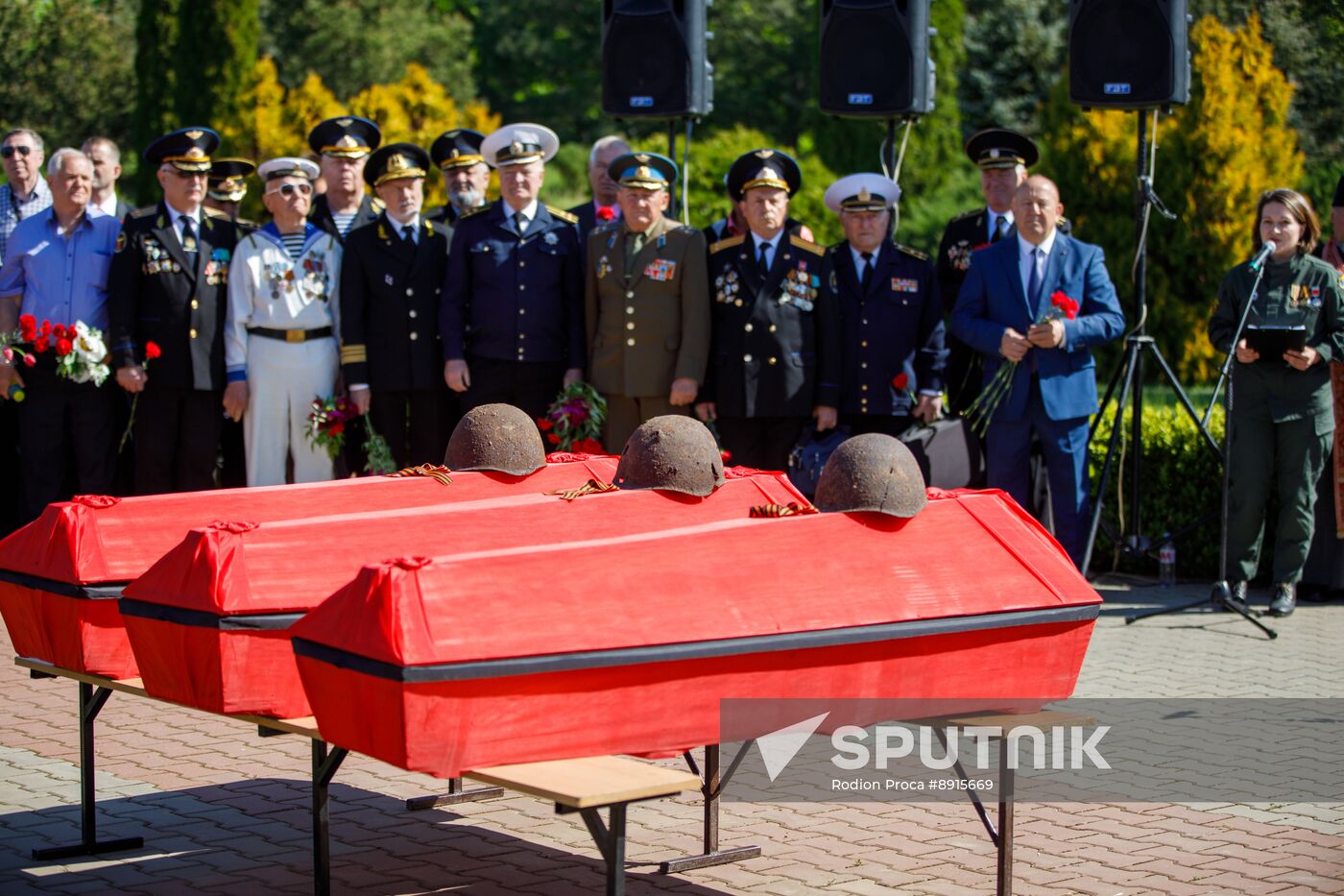 Moldova WWII Reburial