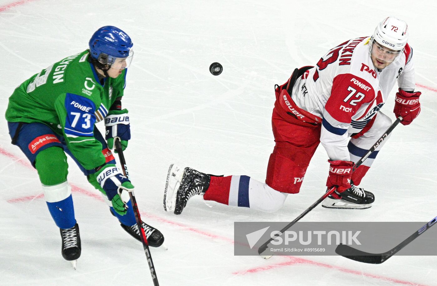 Russia Ice Hockey Kontinental League Salavat Yulaev - Lokomotiv