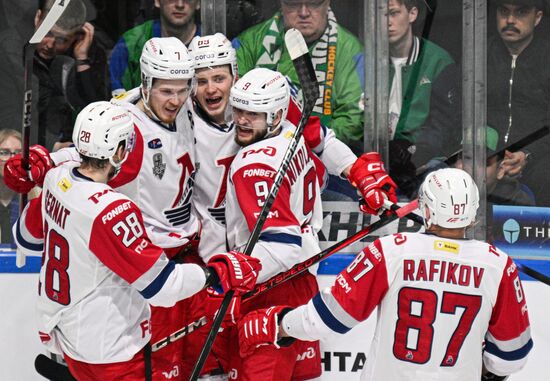 Russia Ice Hockey Kontinental League Salavat Yulaev - Lokomotiv