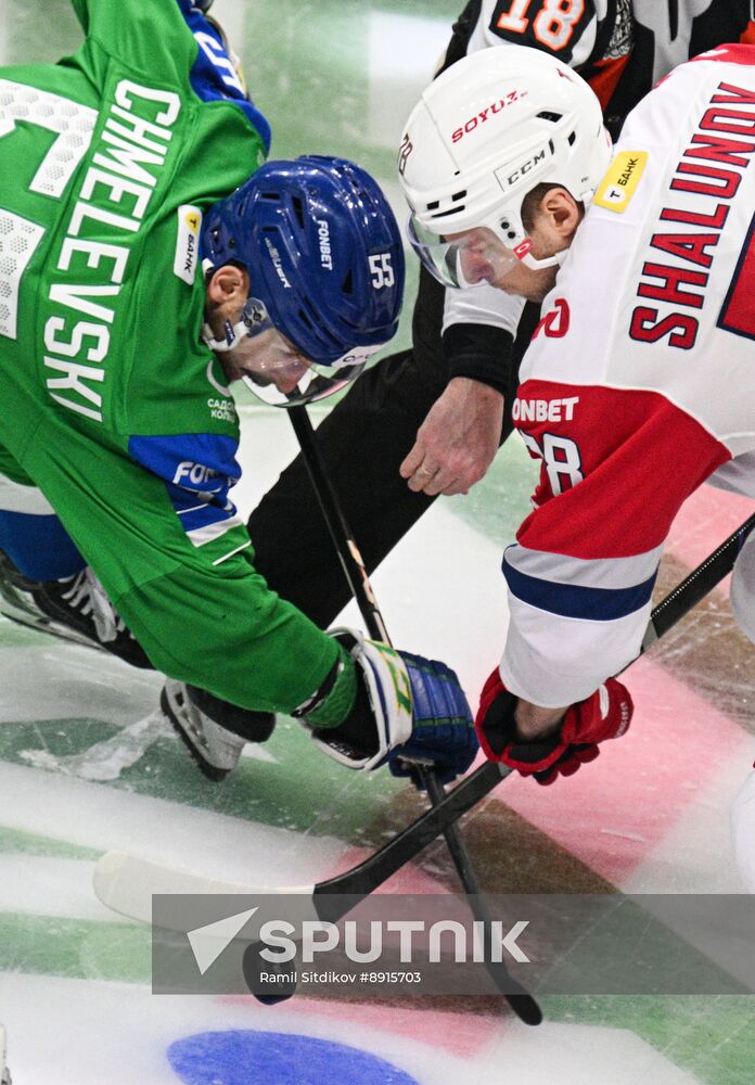 Russia Ice Hockey Kontinental League Salavat Yulaev - Lokomotiv