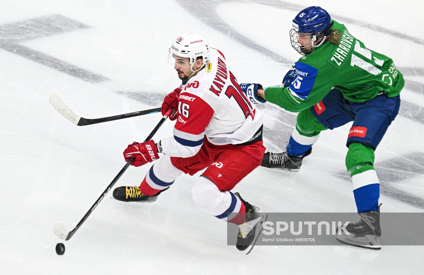 Russia Ice Hockey Kontinental League Salavat Yulaev - Lokomotiv