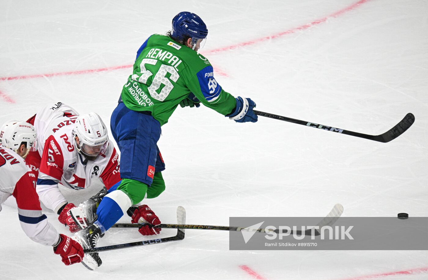 Russia Ice Hockey Kontinental League Salavat Yulaev - Lokomotiv