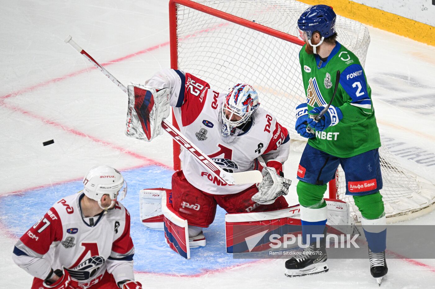 Russia Ice Hockey Kontinental League Salavat Yulaev - Lokomotiv