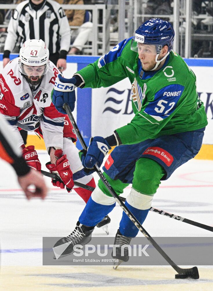Russia Ice Hockey Kontinental League Salavat Yulaev - Lokomotiv