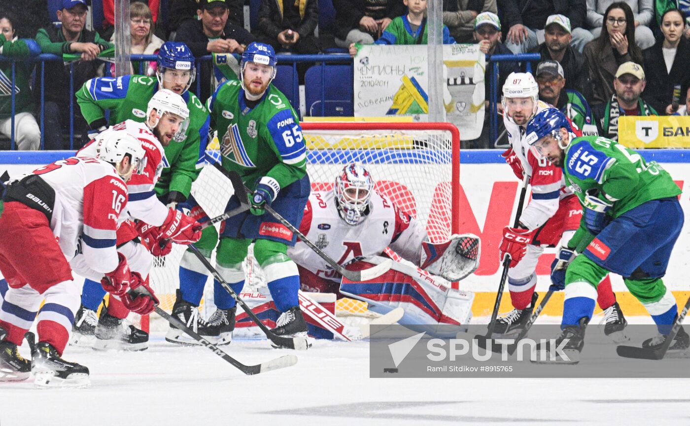 Russia Ice Hockey Kontinental League Salavat Yulaev - Lokomotiv