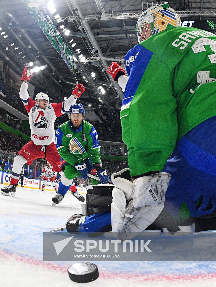 Russia Ice Hockey Kontinental League Salavat Yulaev - Lokomotiv