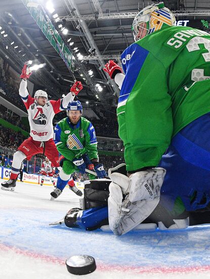 Russia Ice Hockey Kontinental League Salavat Yulaev - Lokomotiv