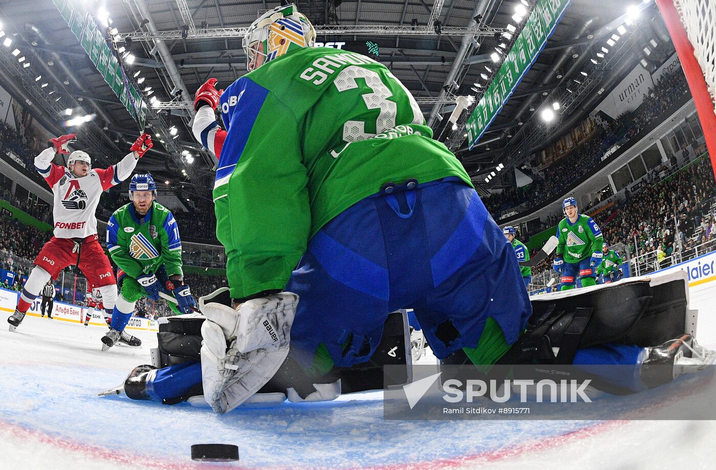 Russia Ice Hockey Kontinental League Salavat Yulaev - Lokomotiv