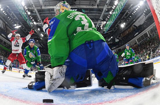 Russia Ice Hockey Kontinental League Salavat Yulaev - Lokomotiv