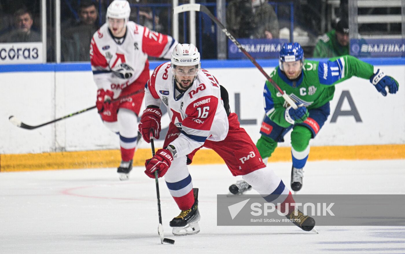 Russia Ice Hockey Kontinental League Salavat Yulaev - Lokomotiv