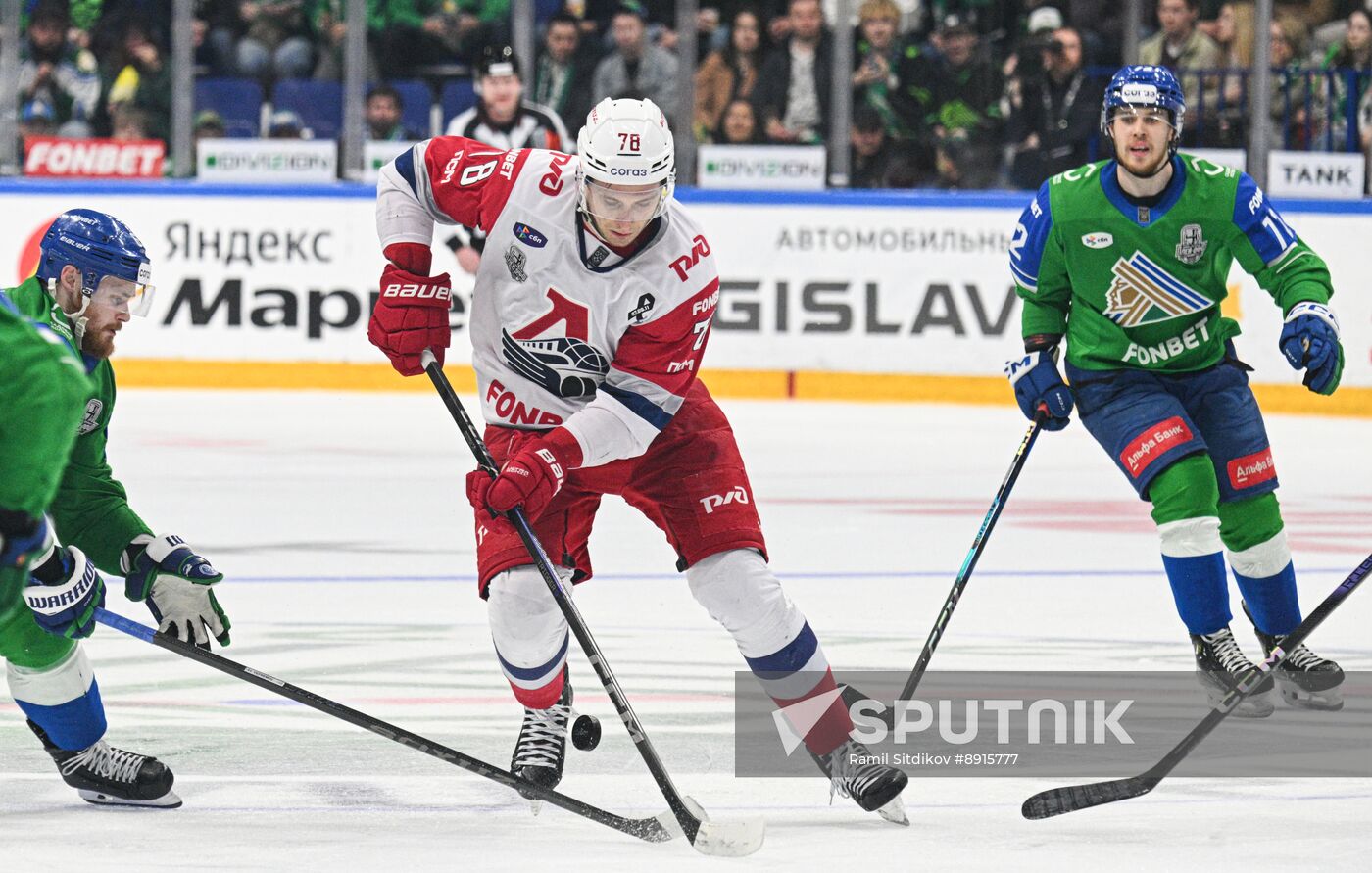 Russia Ice Hockey Kontinental League Salavat Yulaev - Lokomotiv