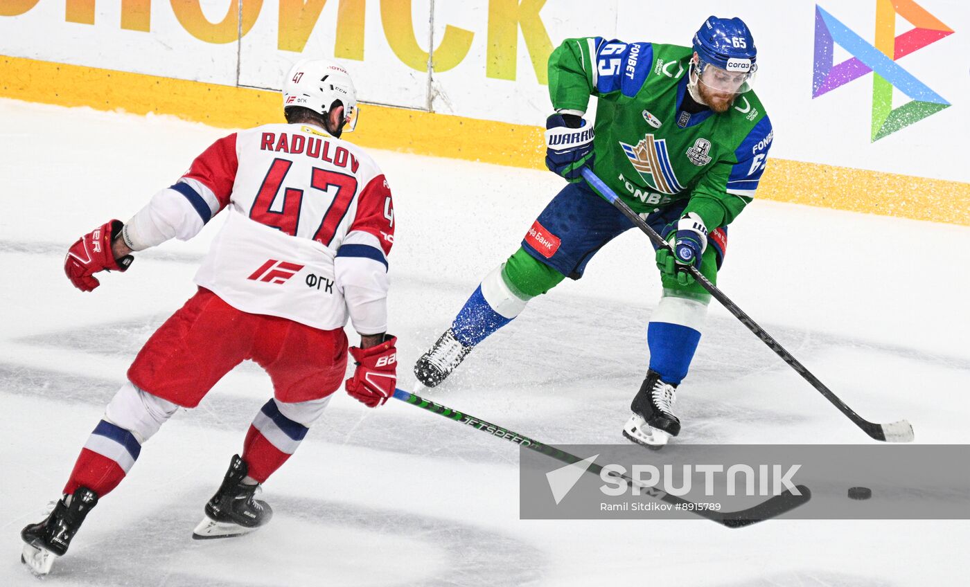 Russia Ice Hockey Kontinental League Salavat Yulaev - Lokomotiv