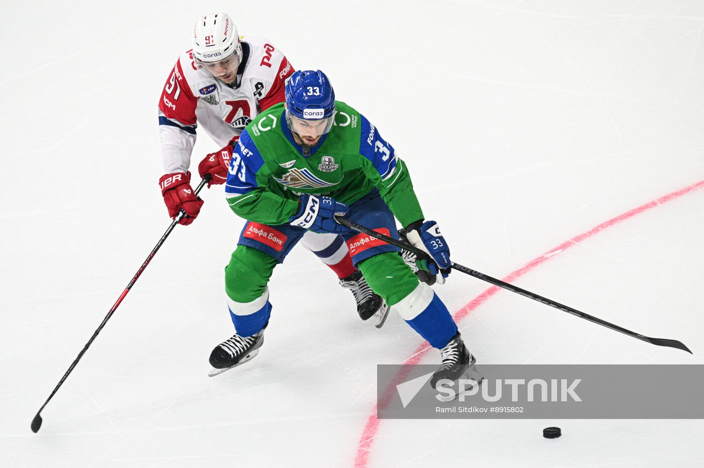 Russia Ice Hockey Kontinental League Salavat Yulaev - Lokomotiv