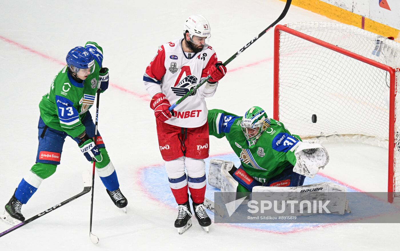 Russia Ice Hockey Kontinental League Salavat Yulaev - Lokomotiv