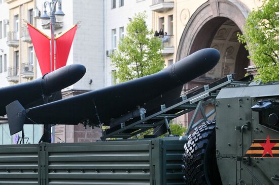 Russia WWII Victory Parade Rehearsal