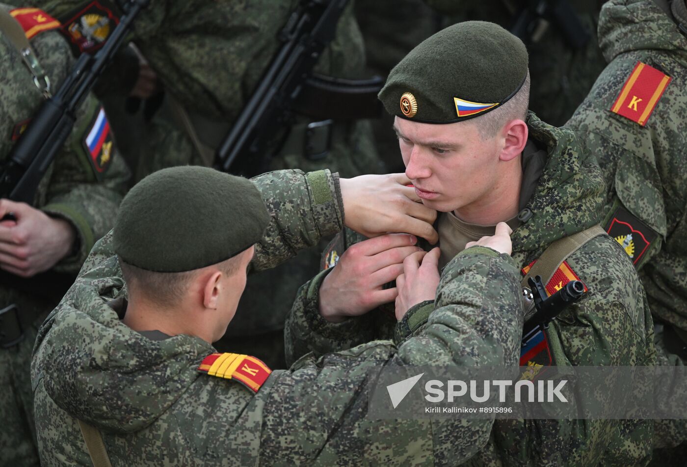 Russia WWII Victory Parade Rehearsal