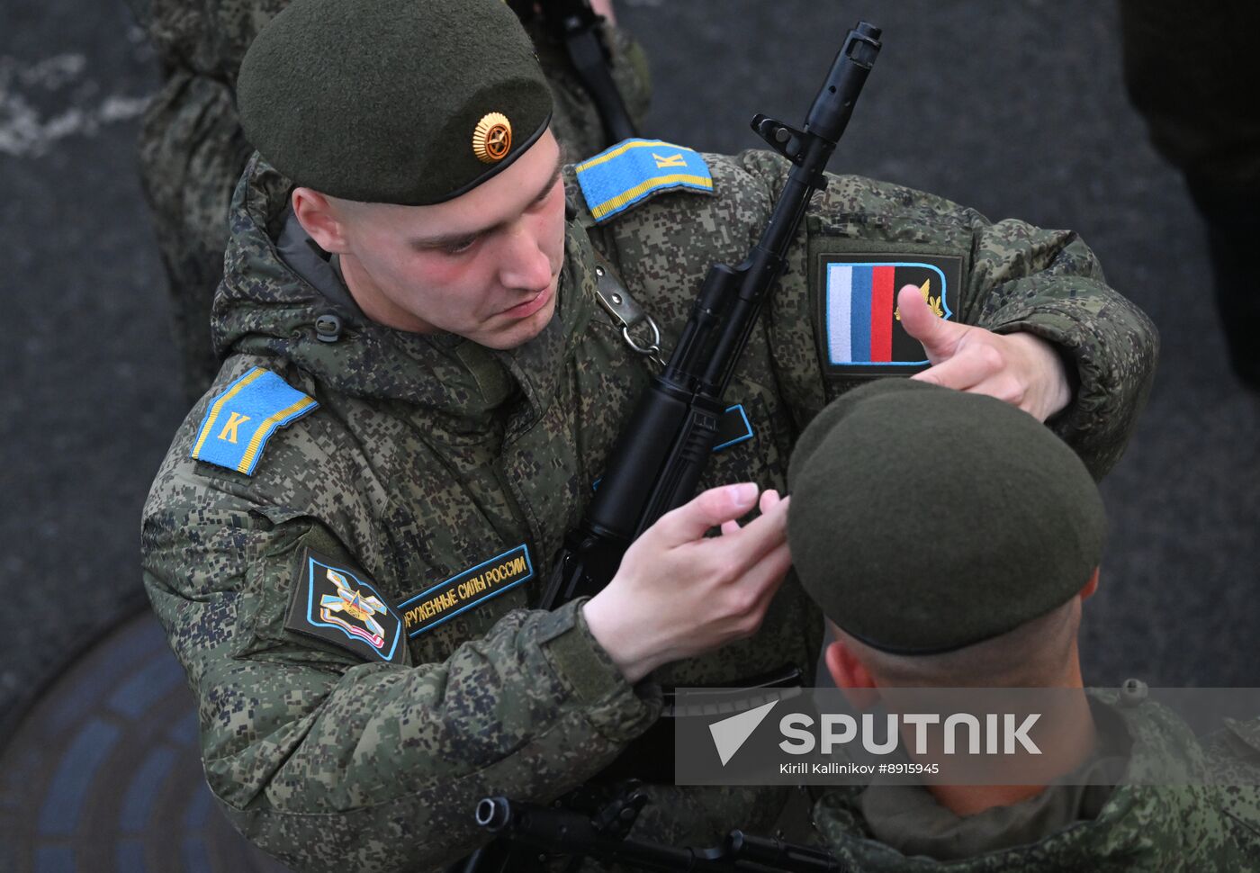 Russia WWII Victory Parade Rehearsal