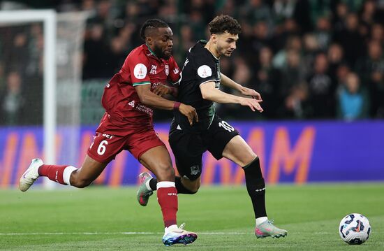 Russia Soccer Premier-League Krasnodar - Rubin
