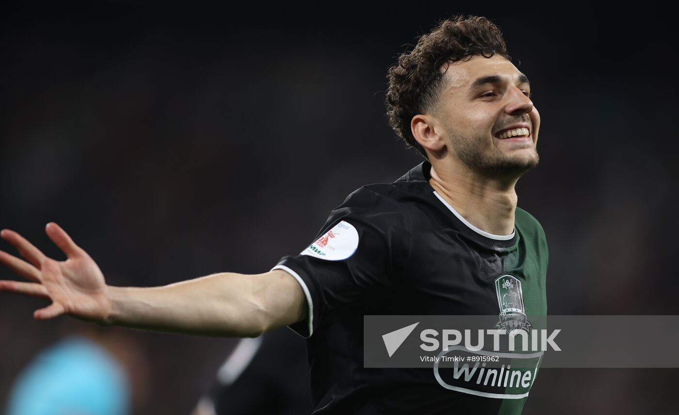 Russia Soccer Premier-League Krasnodar - Rubin