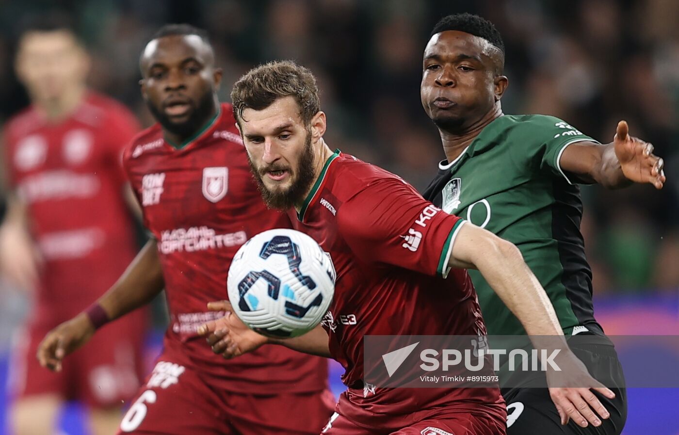 Russia Soccer Premier-League Krasnodar - Rubin
