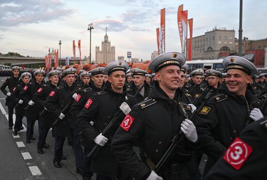 Russia WWII Victory Parade Rehearsal