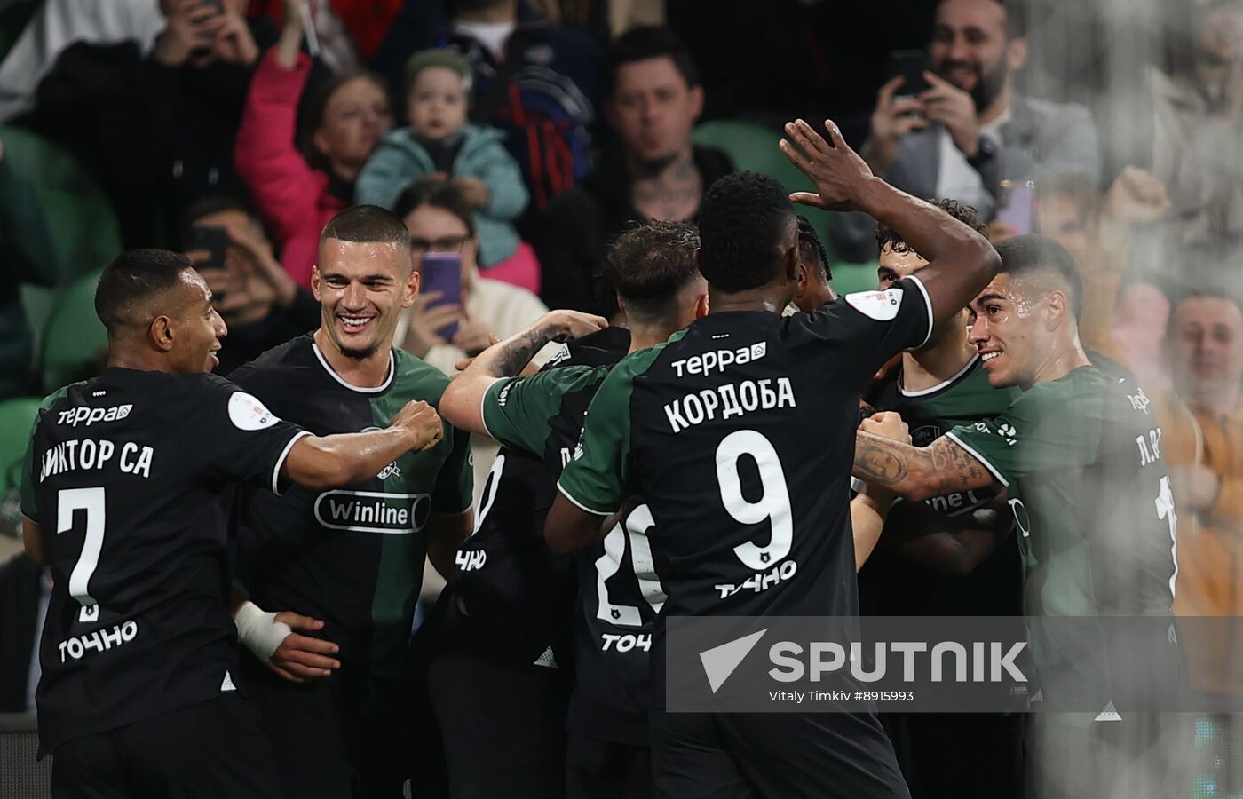 Russia Soccer Premier-League Krasnodar - Rubin