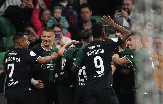 Russia Soccer Premier-League Krasnodar - Rubin