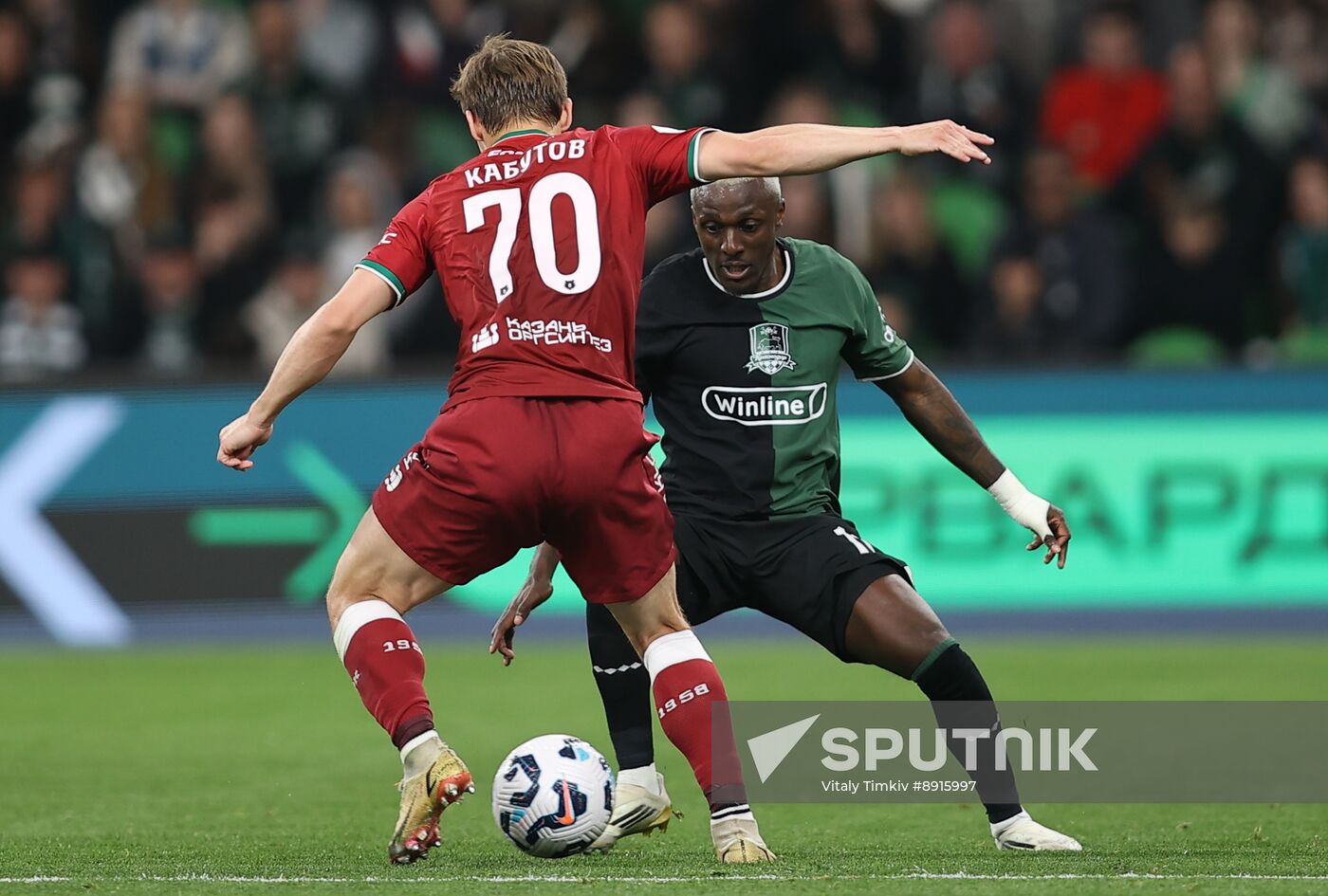 Russia Soccer Premier-League Krasnodar - Rubin