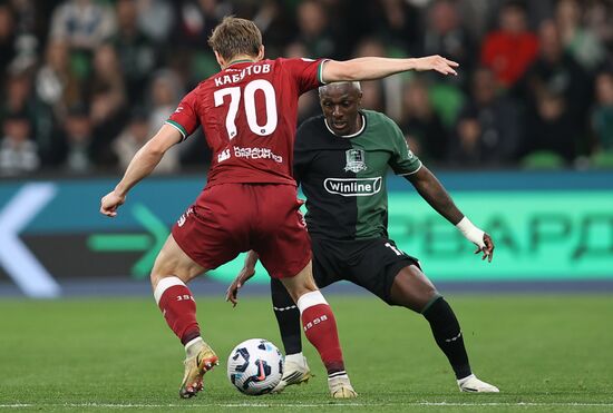 Russia Soccer Premier-League Krasnodar - Rubin