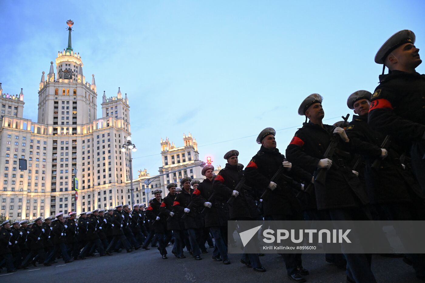 Russia WWII Victory Parade Rehearsal