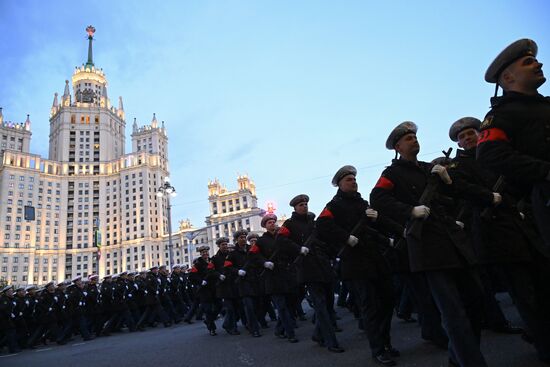 Russia WWII Victory Parade Rehearsal