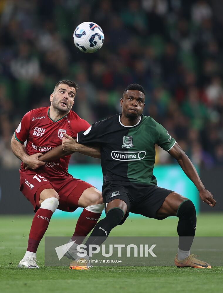 Russia Soccer Premier-League Krasnodar - Rubin