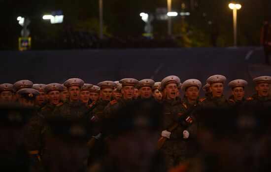 Russia WWII Victory Parade Rehearsal