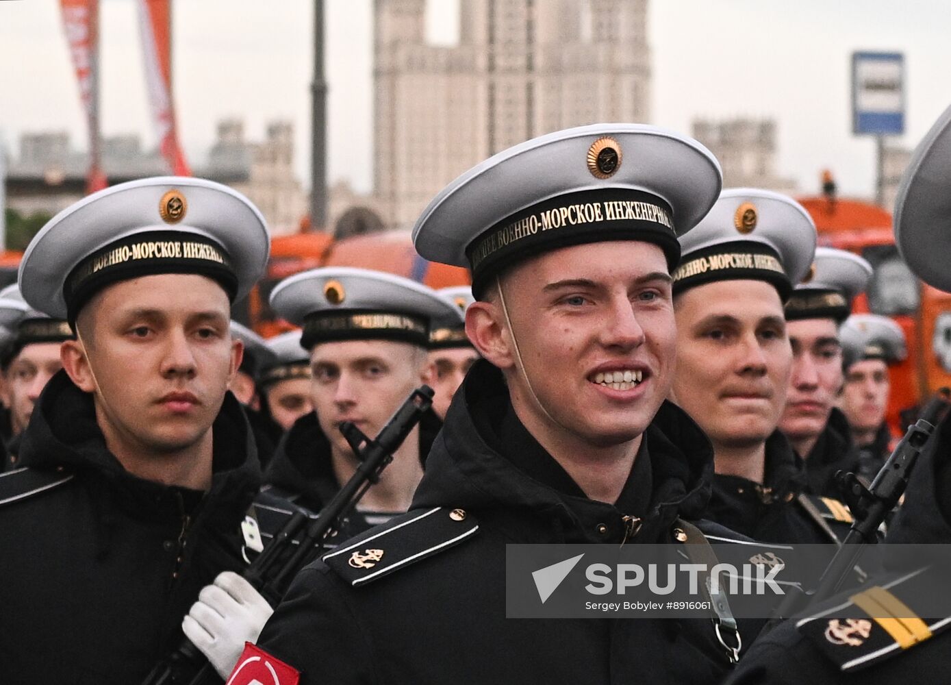 Russia WWII Victory Parade Rehearsal