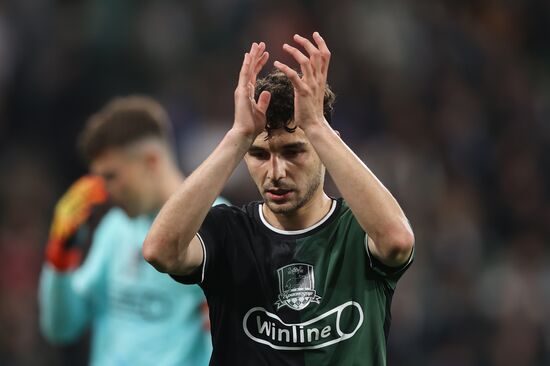 Russia Soccer Premier-League Krasnodar - Rubin