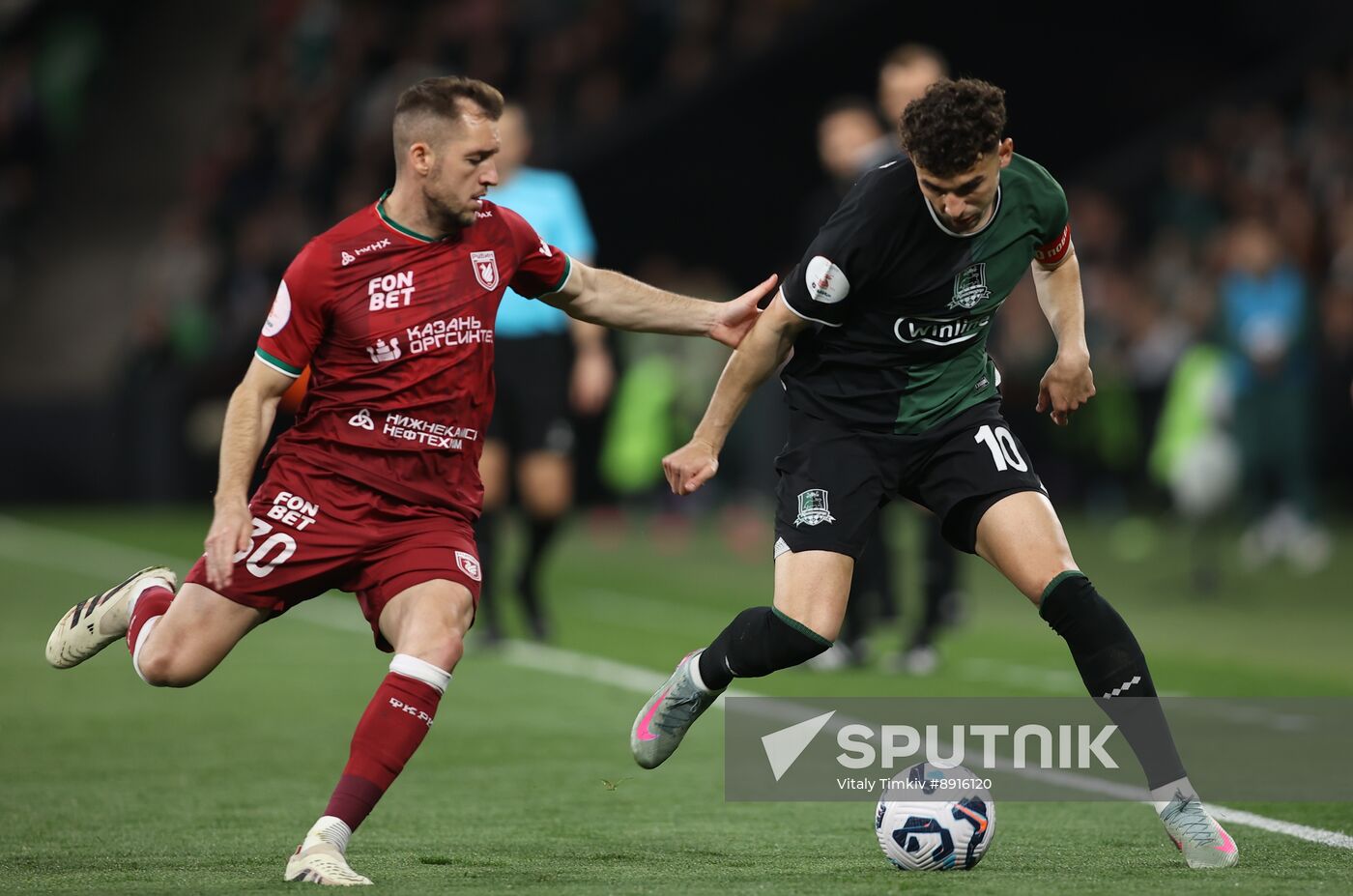 Russia Soccer Premier-League Krasnodar - Rubin